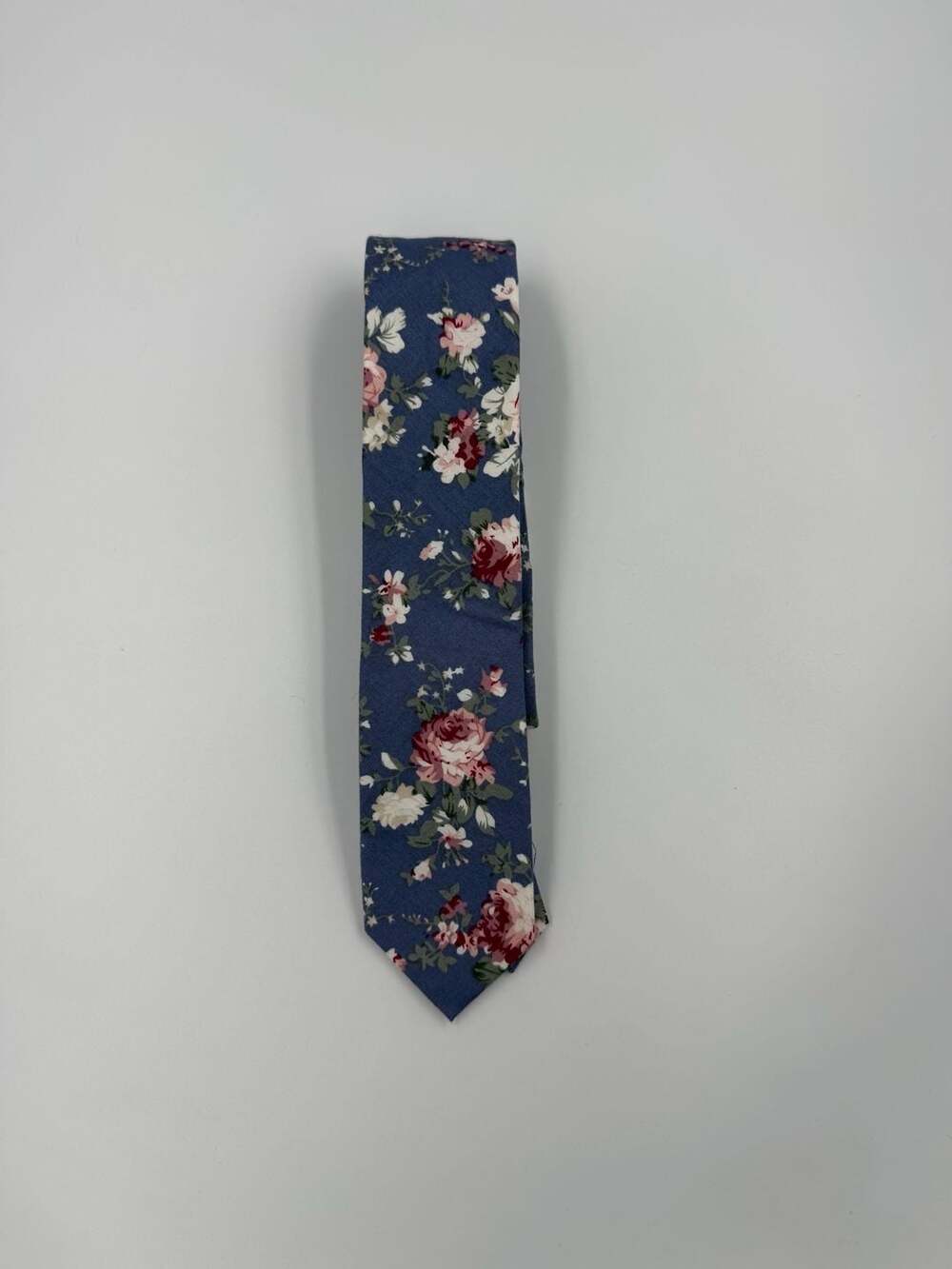 Original Penguin Floral Print Skinny Tie